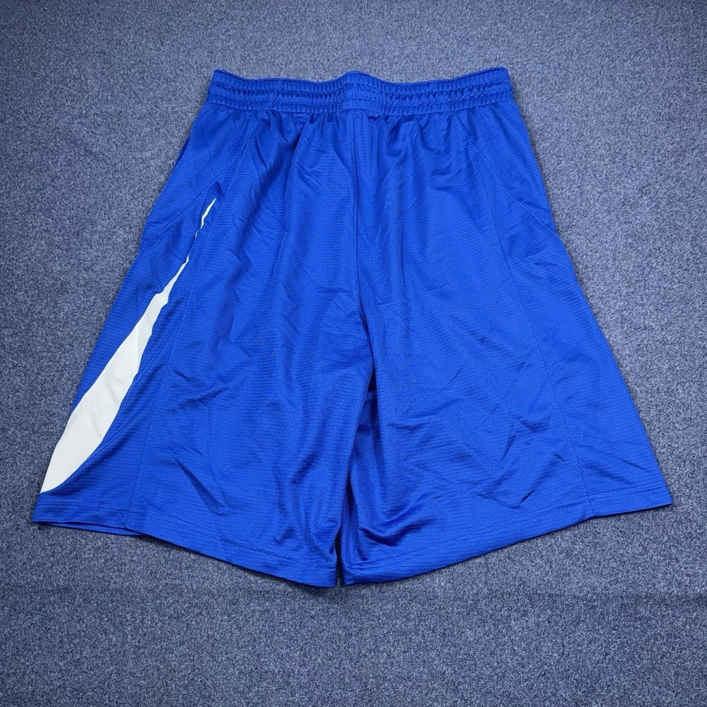 Nike Dry HBR Basketball Shorts Mens XLT Blue Dri Fit Big Swoosh 910704-480 Baggy - Picture 3 of 9